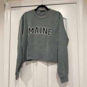 Brandy Melville Sage Sweatshirt